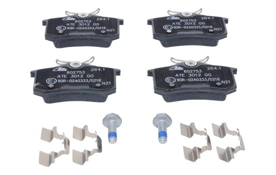 Brake Pad Set, disc brake 13.0460-2753.2 ATE, Image 3