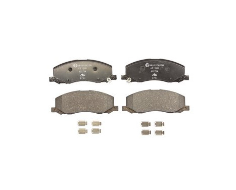 Brake Pad Set, disc brake 13.0460-2754.2 ATE