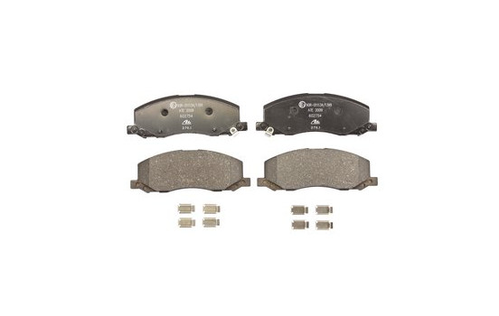 Brake Pad Set, disc brake 13.0460-2754.2 ATE
