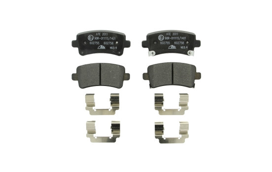 Brake Pad Set, disc brake 13.0460-2755.2 ATE