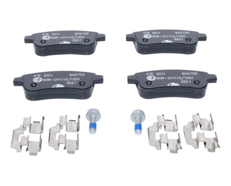 Brake Pad Set, disc brake 13.0460-2756.2 ATE, Image 3