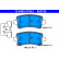 Brake Pad Set, disc brake 13.0460-2758.2 ATE, Thumbnail 2