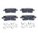 Brake Pad Set, disc brake 13.0460-2758.2 ATE, Thumbnail 3