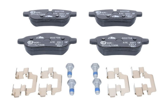 Brake Pad Set, disc brake 13.0460-2759.2 ATE, Image 3