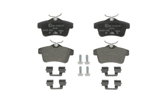 Brake Pad Set, disc brake 13.0460-2761.2 ATE