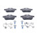 Brake Pad Set, disc brake 13.0460-2761.2 ATE, Thumbnail 3