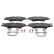 Brake Pad Set, disc brake 13.0460-2762.2 ATE, Thumbnail 3