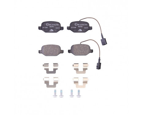 Brake Pad Set, disc brake 13.0460-2763.2 ATE