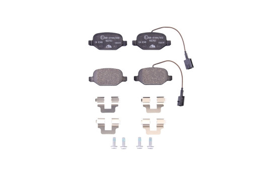 Brake Pad Set, disc brake 13.0460-2763.2 ATE