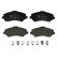 Brake Pad Set, disc brake 13.0460-2766.2 ATE