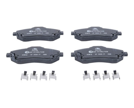 Brake Pad Set, disc brake 13.0460-2766.2 ATE, Image 3