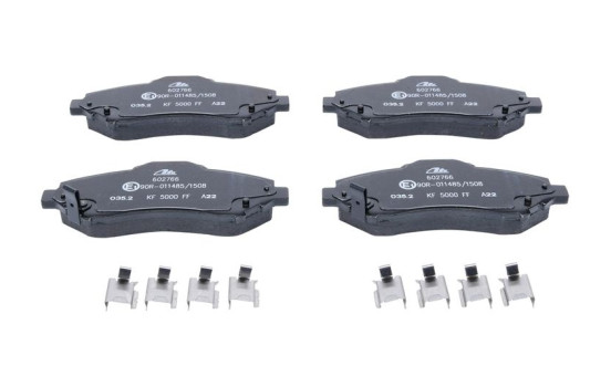Brake Pad Set, disc brake 13.0460-2766.2 ATE, Image 3