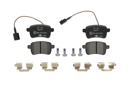 Brake Pad Set, disc brake 13.0460-2767.2 ATE