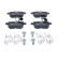 Brake Pad Set, disc brake 13.0460-2767.2 ATE, Thumbnail 3