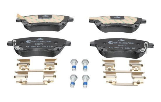 Brake Pad Set, disc brake 13.0460-2772.2 ATE, Image 2