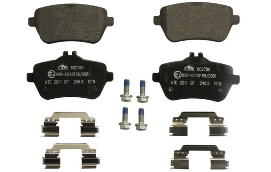 Brake Pad Set, disc brake 13.0460-2780.2 ATE
