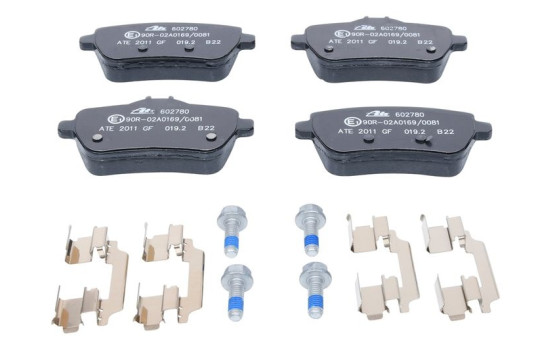 Brake Pad Set, disc brake 13.0460-2780.2 ATE, Image 3