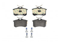 Brake Pad Set, disc brake 13.0460-2781.2 ATE