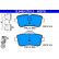 Brake Pad Set, disc brake 13.0460-2781.2 ATE, Thumbnail 2