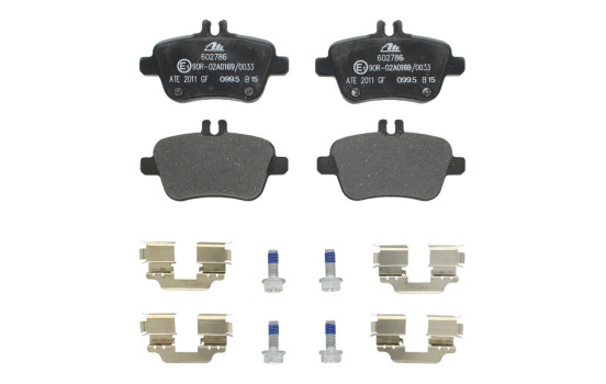 Brake Pad Set, disc brake 13.0460-2786.2 ATE