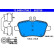 Brake Pad Set, disc brake 13.0460-2786.2 ATE, Thumbnail 2