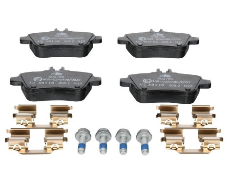 Brake Pad Set, disc brake 13.0460-2786.2 ATE, Image 3