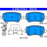 Brake Pad Set, disc brake 13.0460-2794.2 ATE