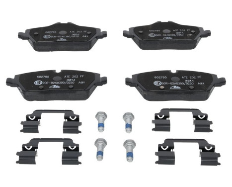 Brake Pad Set, disc brake 13.0460-2795.2 ATE, Image 2