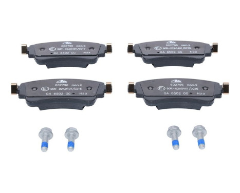 Brake Pad Set, disc brake 13.0460-2796.2 ATE, Image 2