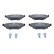 Brake Pad Set, disc brake 13.0460-2796.2 ATE, Thumbnail 2