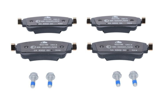 Brake Pad Set, disc brake 13.0460-2796.2 ATE, Image 2