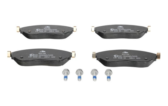 Brake Pad Set, disc brake 13.0460-2798.2 ATE, Image 2