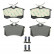 Brake Pad Set, disc brake 13.0460-2819.2 ATE