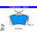 Brake Pad Set, disc brake 13.0460-2819.2 ATE, Thumbnail 2