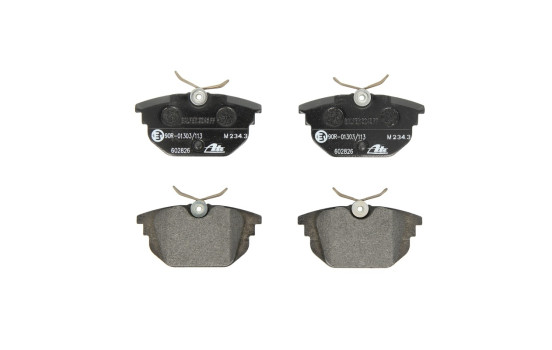 Brake Pad Set, disc brake 13.0460-2826.2 ATE
