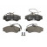 Brake Pad Set, disc brake 13.0460-2829.2 ATE