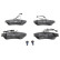 Brake Pad Set, disc brake 13.0460-2829.2 ATE, Thumbnail 3