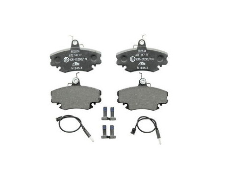 Brake Pad Set, disc brake 13.0460-2834.2 ATE