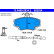 Brake Pad Set, disc brake 13.0460-2834.2 ATE, Thumbnail 3