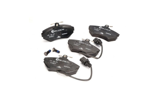 Brake Pad Set, disc brake 13.0460-2837.2 ATE
