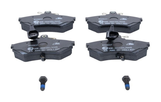 Brake Pad Set, disc brake 13.0460-2837.2 ATE, Image 3
