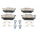 Brake Pad Set, disc brake 13.0460-2845.2 ATE, Thumbnail 3