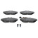 Brake Pad Set, disc brake 13.0460-2850.2 ATE, Thumbnail 3