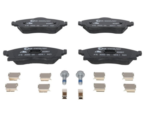 Brake Pad Set, disc brake 13.0460-2857.2 ATE, Image 3