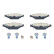 Brake Pad Set, disc brake 13.0460-2858.2 ATE, Thumbnail 2