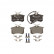 Brake Pad Set, disc brake 13.0460-2859.2 ATE