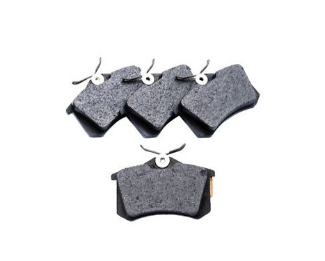 Brake Pad Set, disc brake 13.0460-2860.2 ATE