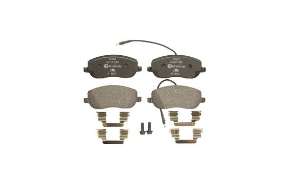 Brake Pad Set, disc brake 13.0460-2863.2 ATE
