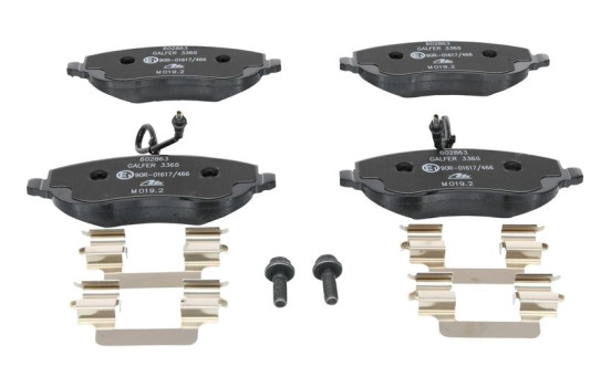 Brake Pad Set, disc brake 13.0460-2863.2 ATE, Image 3