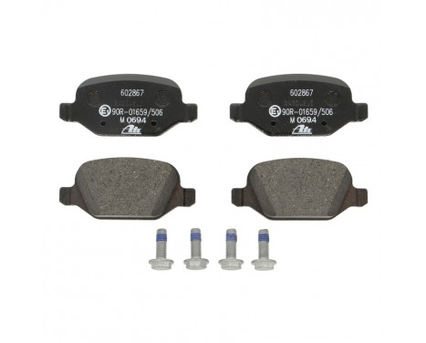 Brake Pad Set, disc brake 13.0460-2867.2 ATE